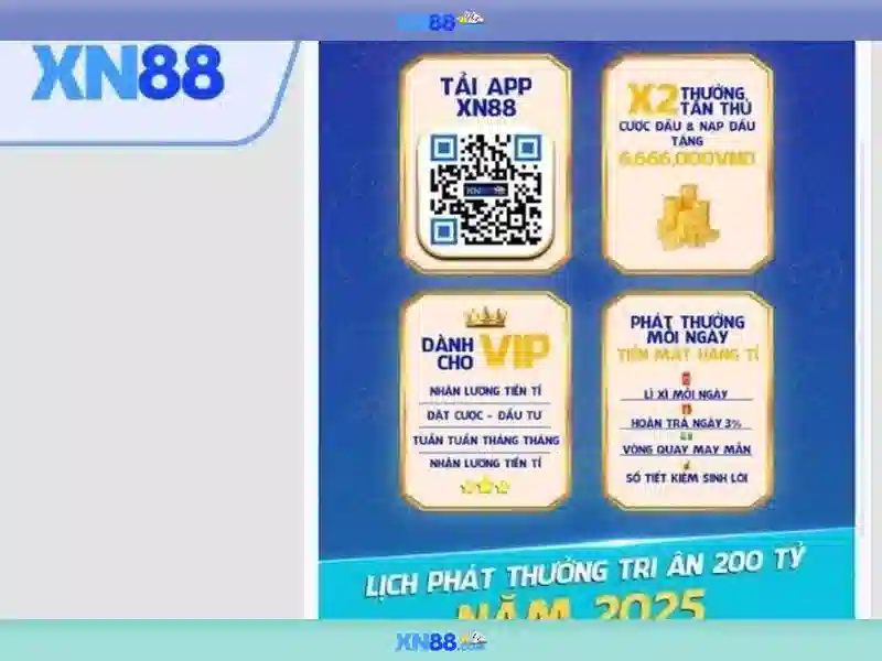Giao dien trang chu tai app XN88 tren dien thoai