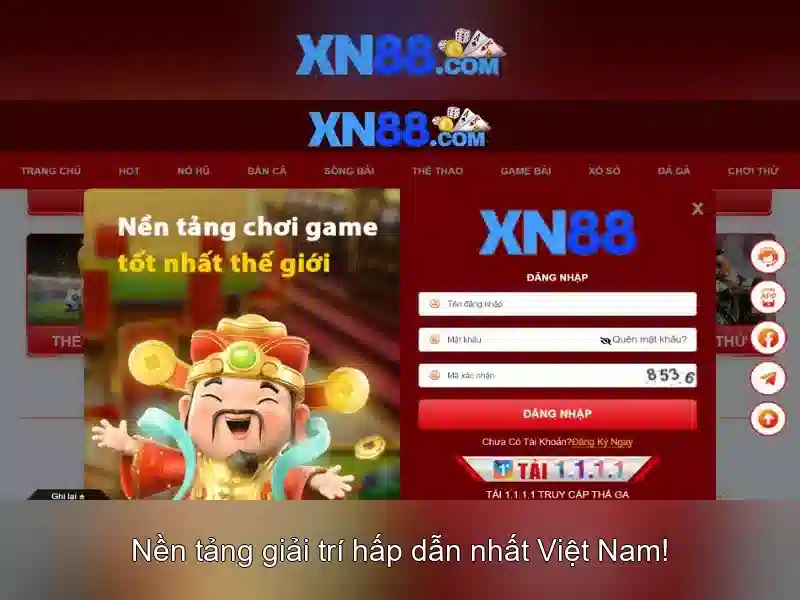 xn88: Nền tảng trò chơi trực tuyến và giải trí